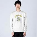 【トレーナー】【釣りざんまい】のんびり釣りしよう_レトロ 8.4oz Cotton:100%