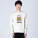 【トレーナー】柴犬のおねだり顔(wakat) 8.4oz Cotton:100%