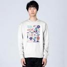 【トレーナー】【釣りざんまい】釣りに行きませんか?_レトロ 8.4oz Cotton:100%