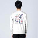 【トレーナー】【釣りざんまい】釣りに行きませんか?_レトロ 8.4oz Cotton:100%