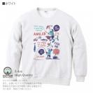 【トレーナー】【釣りざんまい】釣りに行きませんか?_レトロ 8.4oz Cotton:100%