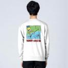 【トレーナー】【釣りざんまい】ルアー釣りのターゲット 8.4oz Cotton:100%