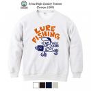 【トレーナー】【釣りざんまい】ルアーが好きなんです 8.4oz Cotton:100%