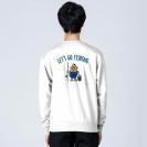 【トレーナー】【釣りざんまい】レッツゴーフィッシング ポッチャリアングラー_カラフル 8.4oz Cotton:100%