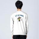 【トレーナー】【釣りざんまい】レッツゴーフィッシング 釣り好き少年_カラフル 8.4oz Cotton:100%