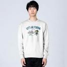 【トレーナー】【釣りざんまい】レッツゴーフィッシング ウトウトアングラー_カラフル 8.4oz Cotton:100%