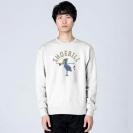 【トレーナー】【釣りざんまい】釣りするハシビロコウ  8.4oz Cotton:100%