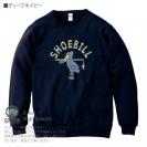 【トレーナー】【釣りざんまい】釣りするハシビロコウ  8.4oz Cotton:100%