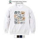 【トレーナー】【釣りざんまい】タックルリスト  8.4oz Cotton:100%