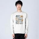 【トレーナー】【釣りざんまい】タックルリスト  8.4oz Cotton:100%