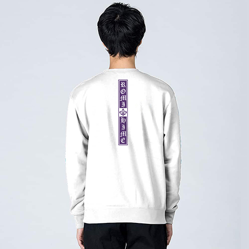 【トレーナー】【ROMI HIME】ORIGINAL DESIGN 8.4oz Cotton:100%