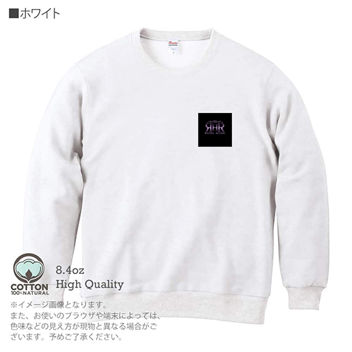 【トレーナー】【ROMI HIME】ORIGINAL DESIGN 8.4oz Cotton:100%