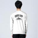 【トレーナー】【釣りざんまい】ウトウトボートフィッシング  8.4oz Cotton:100%