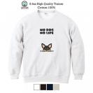 【トレーナー】何か気になるチワワ_ブラックタン(wakat) 8.4oz Cotton:100%