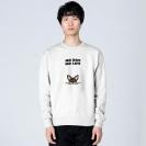 【トレーナー】何か気になるチワワ_ブラックタン(wakat) 8.4oz Cotton:100%