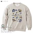 【トレーナー】【釣りざんまい】PACK LIGHT, GO FISH.  8.4oz Cotton:100%